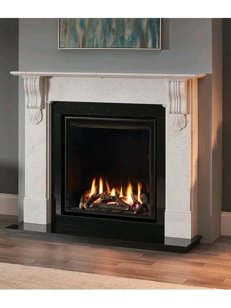 Capital Fireplaces Nuffield in Carrara Marble