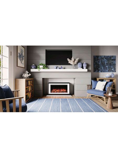 Liberty white front electric fire