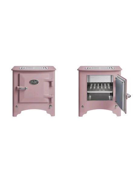 Everhot Electric Stove in Dusky Pink