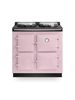 Heritage Compact 900 Electric Range Cooker in Pink