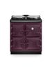 Heritage Compact 840 Oil Fired Range Cooker in Aubergine