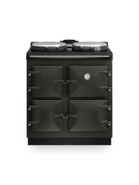 Heritage Compact 840 Oil Fired Range Cooker in Pewter