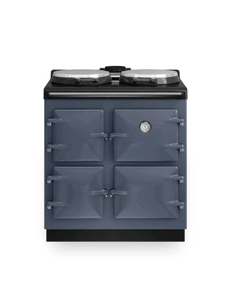 Heritage Compact 840 Oil Fired Range Cooker in Slate Blue