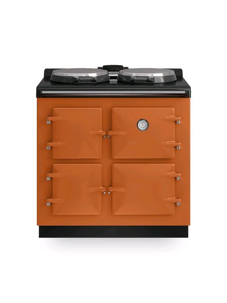 Heritage Compact 900 Oil Fired Range Cooker in Coral