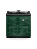 Heritage Compact 900 Oil Fired Range Cooker in Fir Green