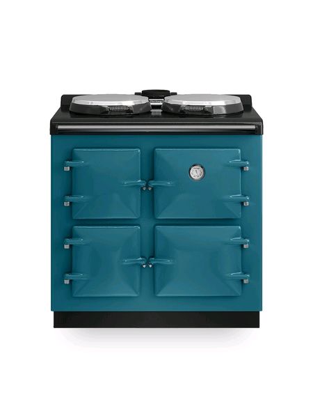 Heritage Compact 900 Oil Fired Range Cooker in Peacock
