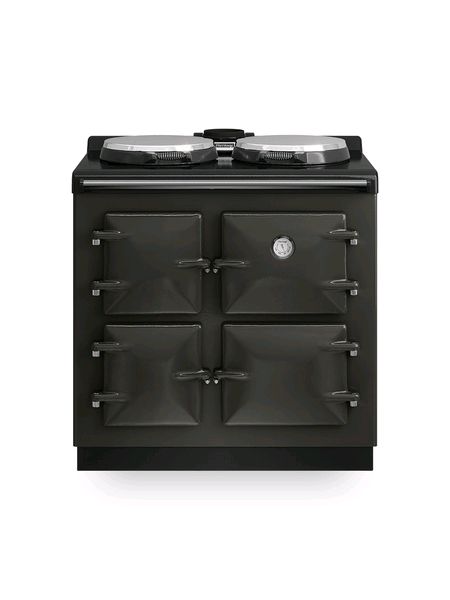 Heritage Compact 900 Oil Fired Range Cooker in Pewter