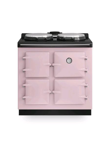 Heritage Compact 900 Oil Fired Range Cooker in Pink
