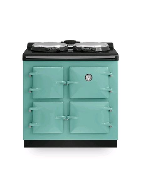 Heritage Compact 900 Oil Fired Range Cooker in Pistachio