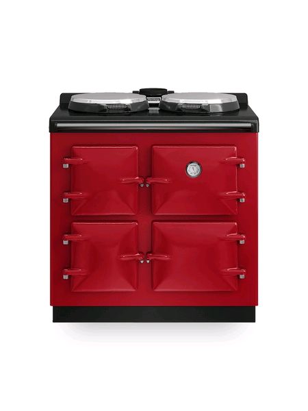 Heritage Compact 900 Oil Fired Range Cooker in Red