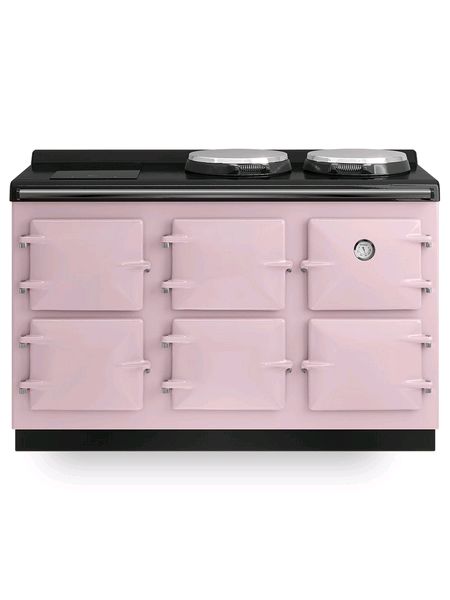 Heritage Grande Electric Range Cooker in Pink