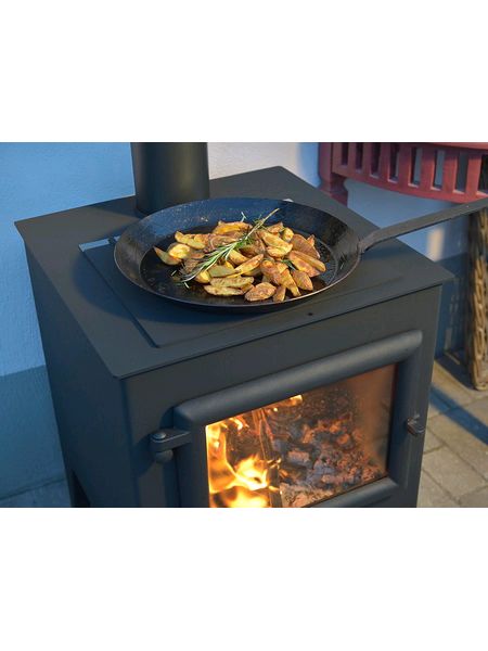 esse garden stove cooking potatoes