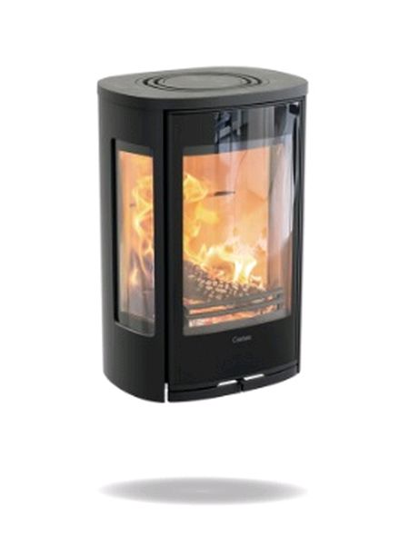 contura 856 WG black with painted aluminium top