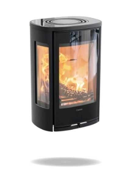 contura 856wg black with glass top