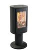 contura 870 style black with painted aluminium top