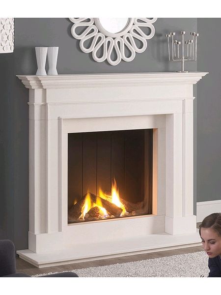 The Clarence 59 inch mantel
