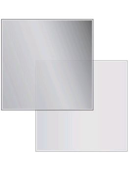 Eurostove Square Clear Glass Hearth 900mm x 900mm