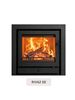Riva2 50 Wood Burning Inset Fire with 3 sided Profil frame