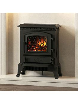 Flare Collection York electric stove with lattice door
