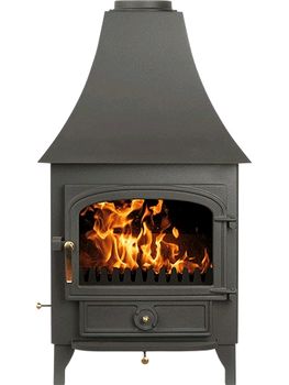 Clearview Stoves Vision 500 high canopy