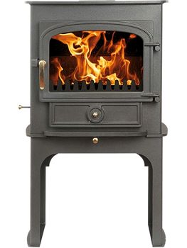Clearview Stoves Vision 500 on a 450mm log store