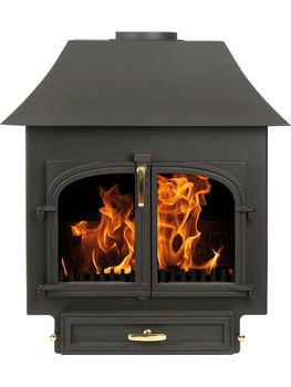 Clearview Stoves 650 with low canopy 12kw