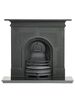 The Sydenham 48 inch Black Cast Iron Combination fireplace