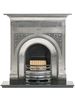 The Fairburn Full Polished Cast Iron Combination fireplace