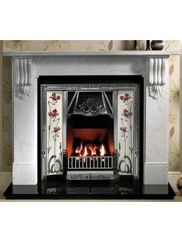 Capital Fireplaces The Heybridge highlight Cast Iron Tiled Insert