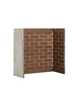 Capital Fireplaces Rustic Brick Chamber