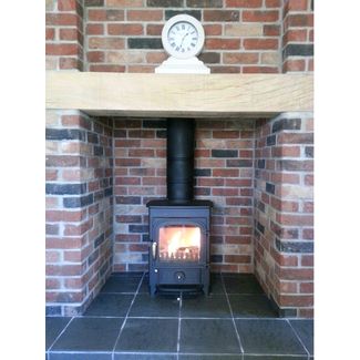 Clearview Pioneer 400 5Kw multi-fuel stove