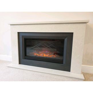 Elgin and Hall flat wall fix electric fireplace surround