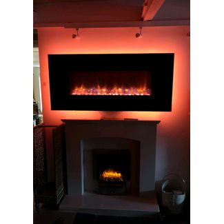 Gazco logic inset electric fire and Gazco Radiant 100 electric fire