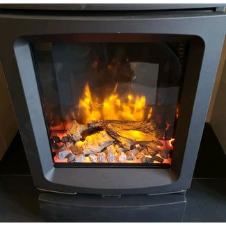Gazco Vogue electric stove in the showroom