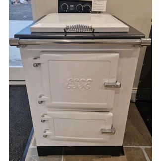 Esse 600X in White all electric range cooker 60cm wide