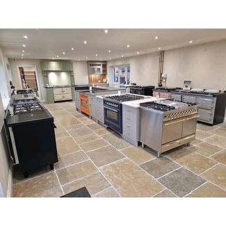 Here is a view of our cooker showroom from the entrance