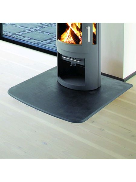 slate effect hearth plate