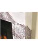 Allora 51 inch mantel Lilac marble