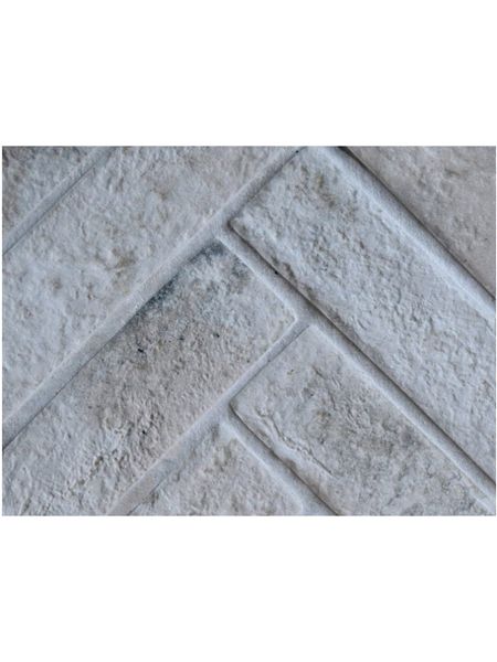 frosted iced grey brick chamber