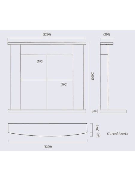 Empire 48 Inch Suite Dimensions