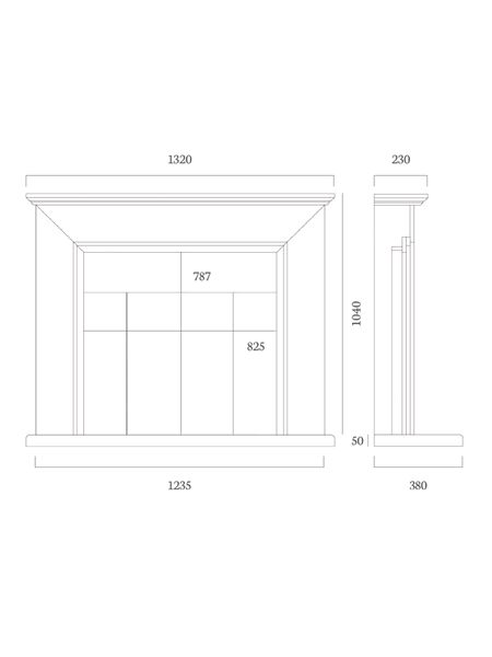 Lyrel 52 Inch suite dimensions