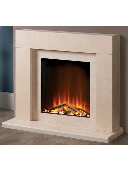 Denstone Electric Suite in Corinthian Stone (without shelf)