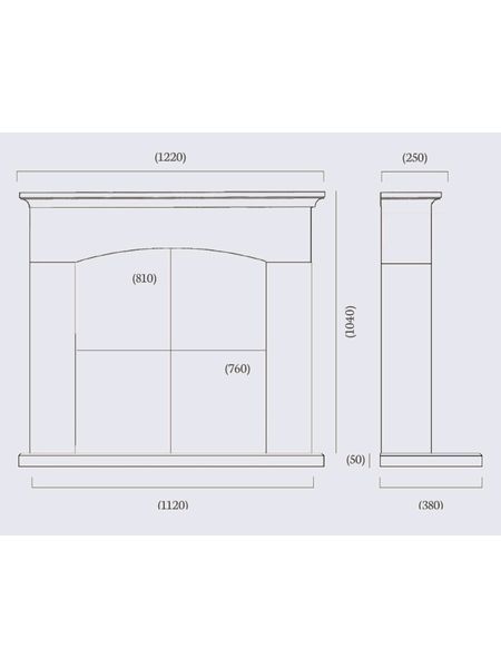 Riseley Electric Suite Dimensions