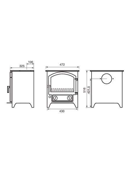 Little Thurlow Dimensions