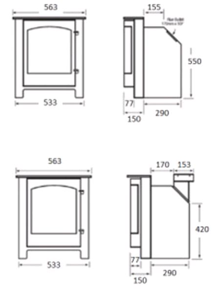 rosedale  dimensions2