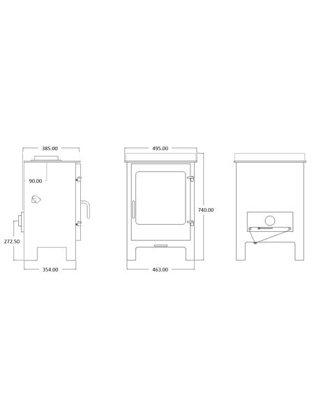 Town and country Harrogate Dimensions