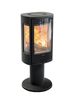 contura 886g black with painted aluminium top