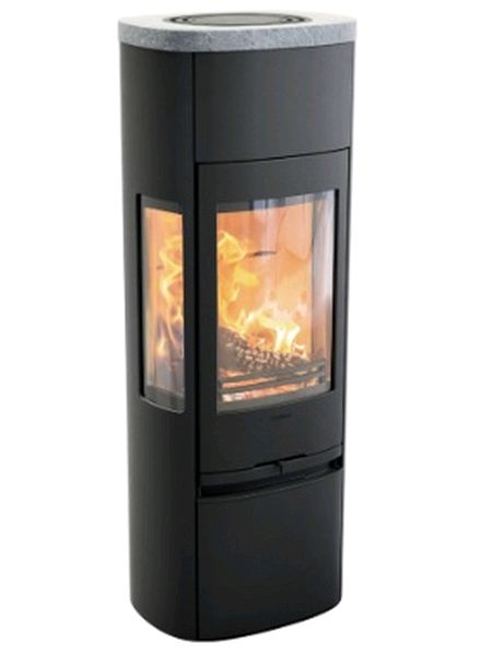 contura 896 black with soapstone top