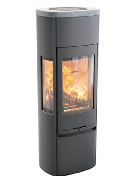 contura 896 grey with soapstone top