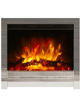 Flare Collection The beam edge 22 inch inset electric fire log effect flare collection